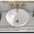 Glacier Bay Zale 16 in. Round Vitreous China Vessel Sink in White 5 thumbnail