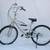 Elev8 Bike (Size 24") Silver Bicycle adjustable seat 1 thumbnail