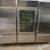 SUB ZERO 36”WIDE BUILT IN GLASS VIEW BOTTOM FREEZER DEFRIGERATOR 3 thumbnail