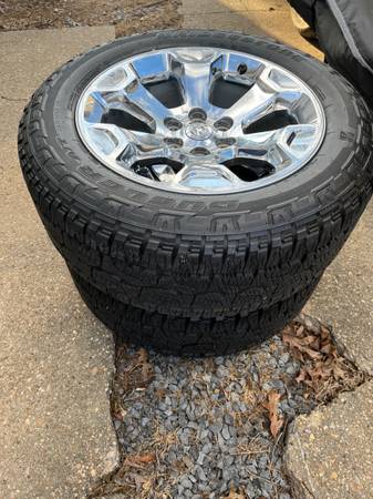 Rines de 20 pulgadas para Dodge Ram 1500 2025 (neumáticos nuevos 🛞 - $1.000 (Glenburnie, MD)63469942350209121