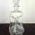 Vintage Hand Blown Holmegaard Clear Glass Kluk Kluk Bottle w/Crown Stopper 1 thumbnail