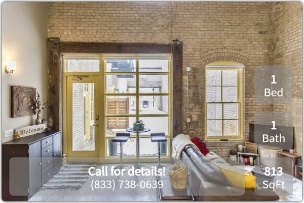$1.384 / 1br - 813ft2 - ¡Hermoso apartamento de 813 pies cuadrados, 1 dormitorio y 1 baño con mucha luz natural y hermosa vista! (Minneapolis)63868700273153122