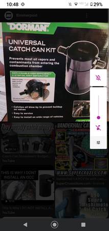 Dorman catch can kit 1