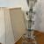 Mid Century Lamp /Light 5 Tiered Geometric Shapes Etched Glass 1 thumbnail