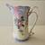 Vintage “Limoges China” Pitcher and Wash Basin Floral Pink Blue Gold 10 thumbnail
