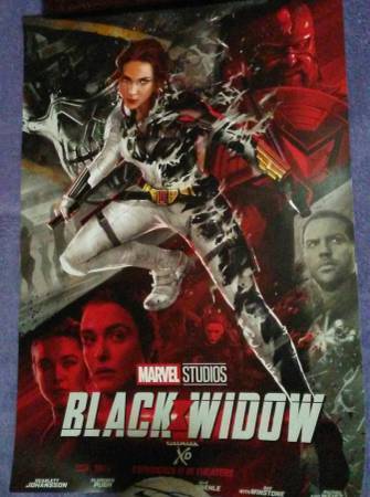 Marvel Black Widow Movie Poster 1