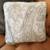 CUSTOM MADE SQUARE PASLEY PILLOW IN TANS, GREYS & WHITES LIKE NEW 1 thumbnail