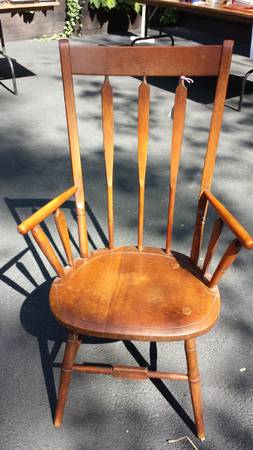 HIGH BACK SPINDLE CHAIR 1