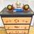 Upcycled 4 drawer dresser - Atlas/Globe theme! 17 thumbnail
