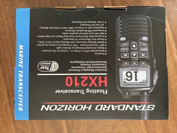 STANDARD HORIZON floating transmitter 1