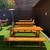 Rustic classic style picnic tables 9 thumbnail