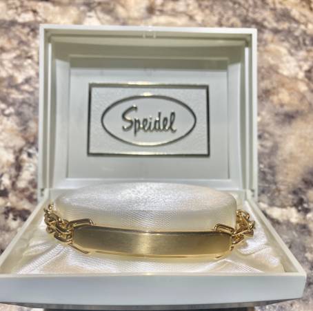 VINTAGE SPEIDEL "NEW OLD STOCK" CHAIN BRACELET 1