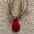 Glass pendant necklace. 3 thumbnail