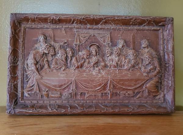 The Last Supper 3D Wall Plaque 1