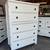 Farmhouse CHEST/tall dresser white distressed (Daytona) 1 thumbnail