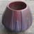 ANTIQUE Vintage VAN BRIGGLE #747 Vase Yucca Leaves Mulberry/Dark Plum 1 thumbnail