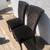 2 x Cushioned Black Velvet Crittenden Tufted Side Dining Chairs 6 thumbnail