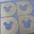 Disney Mickey Mouse 4 Icon Metal Logo, Magic Kindom Theme park 2 thumbnail