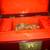 Jewelry Box, Red Lacquer Box with brass hinges and corners 7 thumbnail