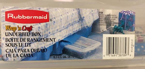 BOTE DE RUBBERMAID VINTAGE - $12 (Baldwin)63471463633155120
