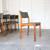 Set of 6 Danish Modern Teak Dining Chairs | Forest Green Knoll Fabric 5 thumbnail