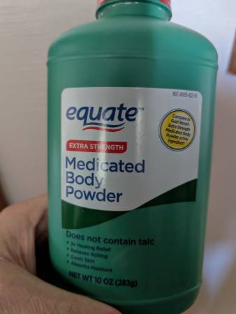 Equate medicated powder 1