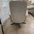 West elm swivel chair beige cloth almos new 4 thumbnail