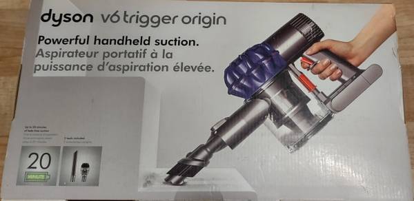 Dyson ダイソン　V6 Trigger Origin 未開封 Amazon.co.jp: ダイソン V6 トリガー オリジン アイアン/ブルー