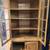 2 custom made wood corner cabinets 7 thumbnail