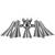 1/2 OFF Retro Brushed Nickel 5-Light LED Ceiling Fan Light Kit 3 thumbnail