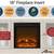 altraflame 18x18 electric heater fireplace Insert 3 thumbnail