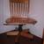 Wooden Banker's Office Desk Chair Retro High Quality Swivel Rolls 2 thumbnail