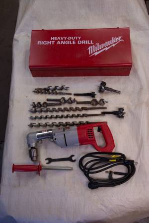 Milwaukee Righe Angle Drill 1