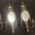 neoclassical baroque mirrored wall sconces(for candles) $50 each 1 thumbnail