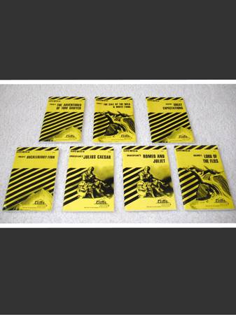 Cliffs notes - 7 books include 8 stories 1