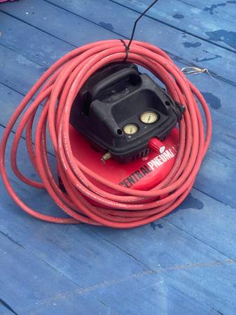 Pancake portable compressor + 50’ of US made hose 1