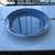 Bee & Willow 16"x13" Oval Blue Speckle Enamel Steel Platter (2 avail) 2 thumbnail