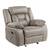Steve Silver Tyson Gray Leatherette reclining couch, rocker & loveseat 2 thumbnail