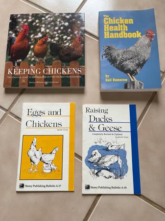4—Chicken Raising And Care Books! Take All! 1