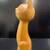 Vintage Folk Art Hand Carved  Wood Cat 11” Tall some wear on tip of ea 5 thumbnail