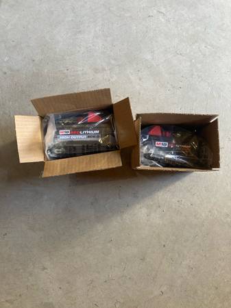 New Milwaukee battery 6ah & 5ah 1