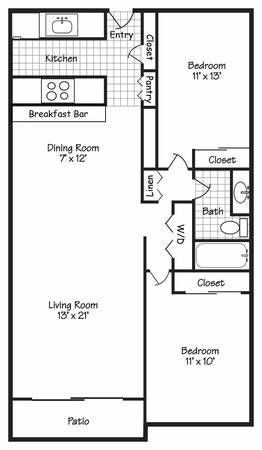 $1,650 / 2hab - 939ft2 - ¡Hermoso departamento de 939 pies cuadrados, 2 habitaciones y 1 baño con una vista espectacular! (Salem)63660412759681123