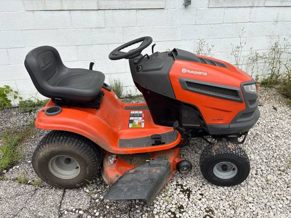 Husqvarna riding lawnmower 1