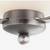 💡See pics 💡! $99+tax Portfolio 2-bulb Nickel LED Semi flush light 2 thumbnail