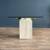 Mid-Century Modern Travertine Stone & Brass Side Table, c.1970’s 3 thumbnail