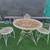 Vintage Rustic Metal Patio Set 4 thumbnail