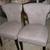 2 accent chairs grey tweed color w/ nail head trim 2 for $45.00 2 thumbnail