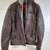 GUESS Faux Leather Men's Hooded Jacket Large 1 thumbnail