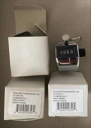 SPORTS COUNTER - BASEBALL PITCH COUNTER, GOLF STROKE COUNTER - NEW 1