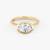 VRAI 1.23ct Oval Diamond Engagement Ring, Never Worn 3 thumbnail